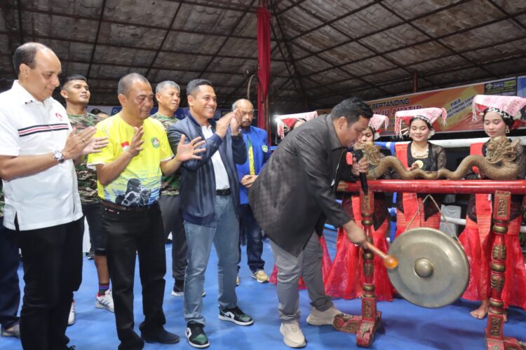 Kapolres Siantar Hadiri Pembukaan Kejurda Tinju Amatir se-Sumut