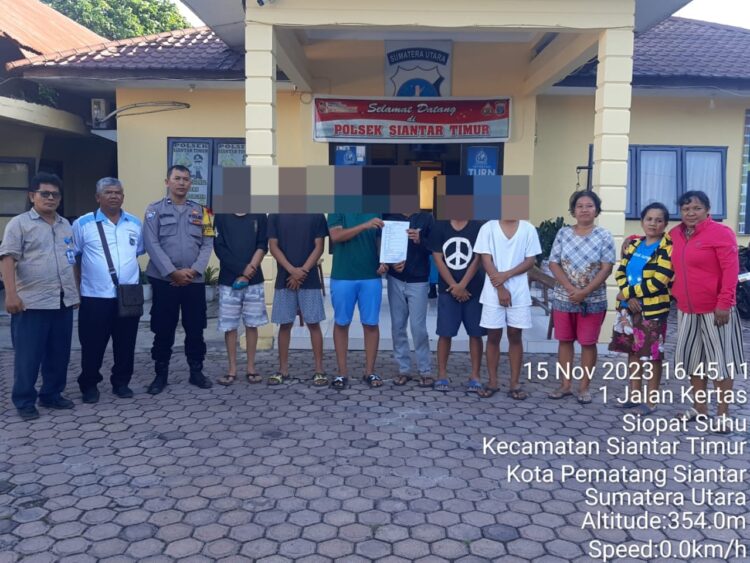 Polsek Siantar Selatan Problem Solving Masalah Antara Pemuda Kelurahan Asuhan dan Siopat Suhu 