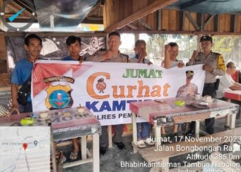 Polsek Siantar Martoba "Jumat Curhat Kamtibmas" Menampung Keluhan Warga Bongbongan Raya