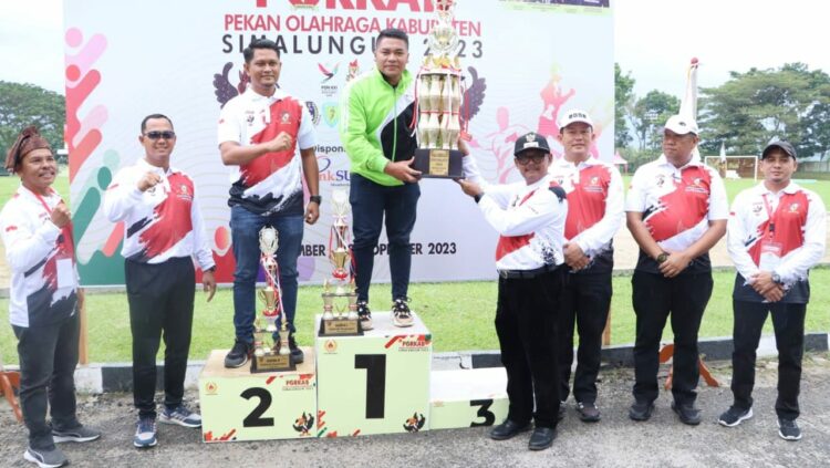 Kecamatan Purba Raih 13 Emas, 9 Perak dan 6 Perunggu di Porkab Simalungun