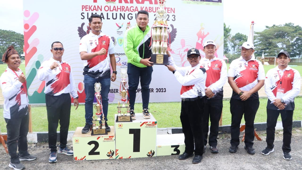 Kecamatan Purba Raih 13 Emas, 9 Perak dan 6 Perunggu di Porkab Simalungun