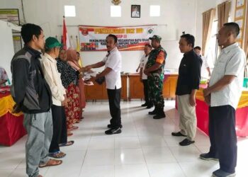 Pemerintah Pekon Balak Bagikan BLT DD Tahap 3
