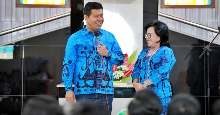 Bupati Simalungun Ajak Remaja GKPS Manak Raya Giat Beribadah, Belajar dan Tingkatkan Prestasi