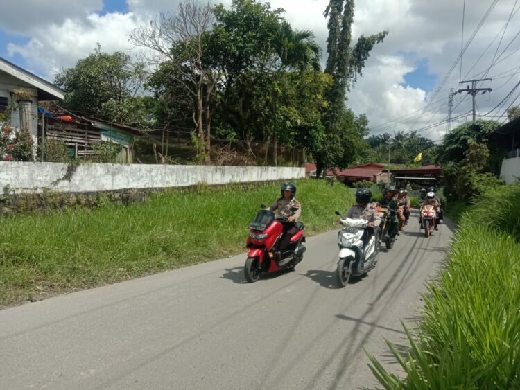 Polsek Siantar Martoba Laksanakan Patroli Tiga Pilar Ciptakan Situasi Kondusif