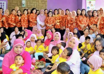 DWP dan TP PKK Kabupaten Simalungun Berbagi Tali Kasih dengan Anak Berkebutuhan Khusus