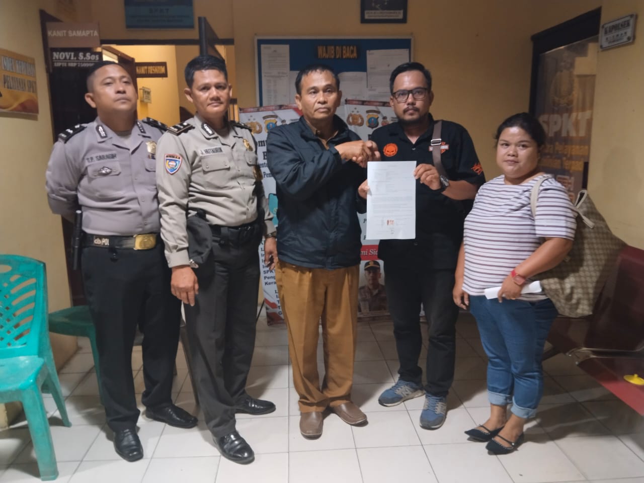 Dimediasi Polsek Siantar Martoba, Gusti dan Durvan Saragih Sepakat Berdamai