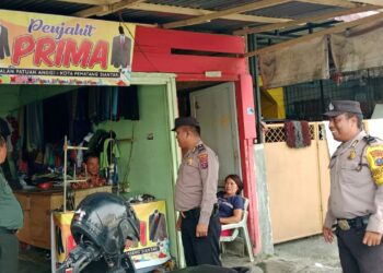 Polsek Siantar Utara Gencar Gelar Patroli Dialogis Menjelang Pemilu 2024