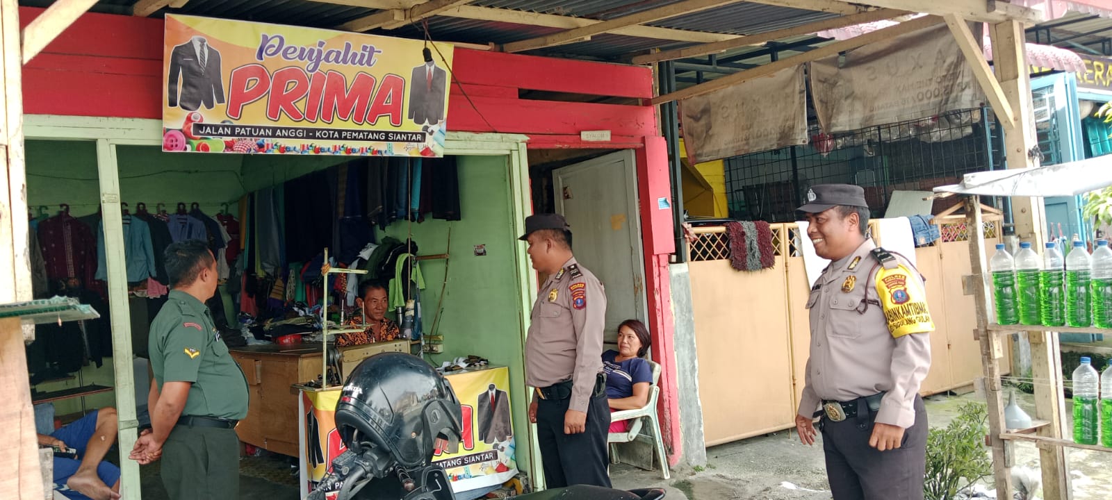 Polsek Siantar Utara Gencar Gelar Patroli Dialogis Menjelang Pemilu 2024