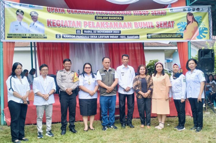 Germas, Pemkab Simalungun Gelar Kegiatan Pelaksanaan Bumil Sehat