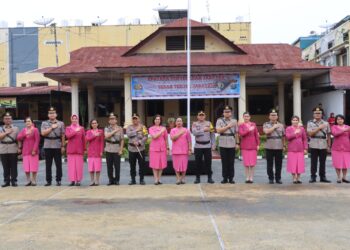 Sertijab 4 PJU, Kapolres Siantar Berharap Tunjukkan Kinerja Yang Baik