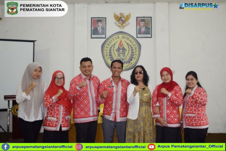 Dinas Arsip dan Perpustakaan Kota Pematang Siantar Tandatangani MoA dengan Universitas Simalungun 