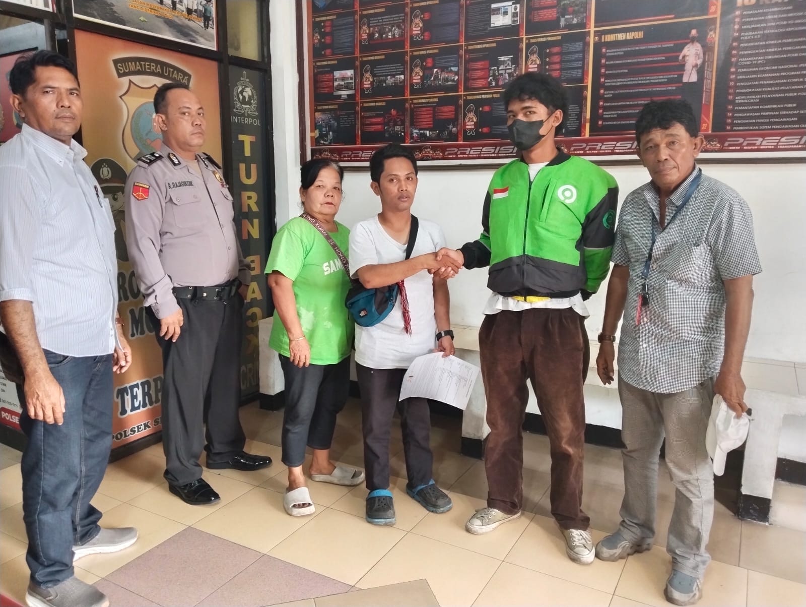 Polsek Siantar Utara Berhasil Damaikan Kasus Penganiayaan di Depan Penggadaian Parluasan