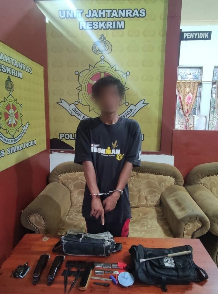 Polres Simalungun Berhasil Ungkap Kasus Pencurian di Tigarunggu