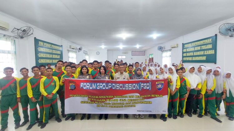 Sat Binmas Polres Siantar FGD di YP Taman Siswa Menyiapkan Generasi Tangguh dan Berkarakter