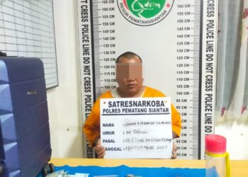 Satres Narkoba Polres Siantar Ringkus Johan Silalahi Pemilik 40 Paket Shabu