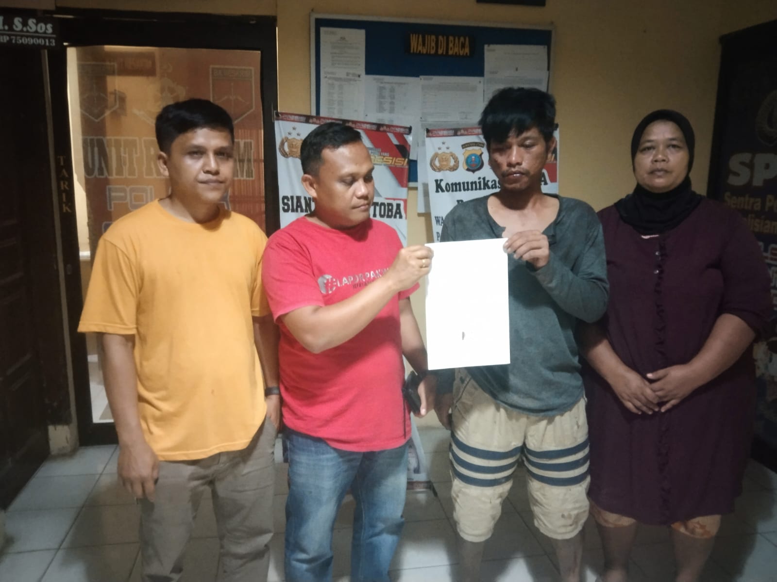 Polsek Siantar Martoba Selesaikan Kasus Percobaan Pencurian Di Kelontong Ananda