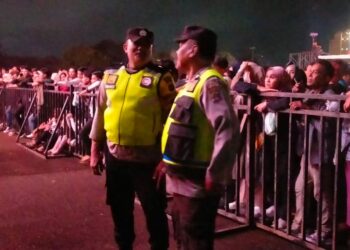 Libatkan TNI-Polri, Polres Siantar Amankan Konser Ariel dan Momo Geisha di Rindam I/BB
