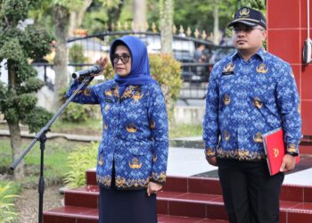 HUT Korpri, 152 ASN Di Pemko Siantar Menerima Satyalancana Karya Satya