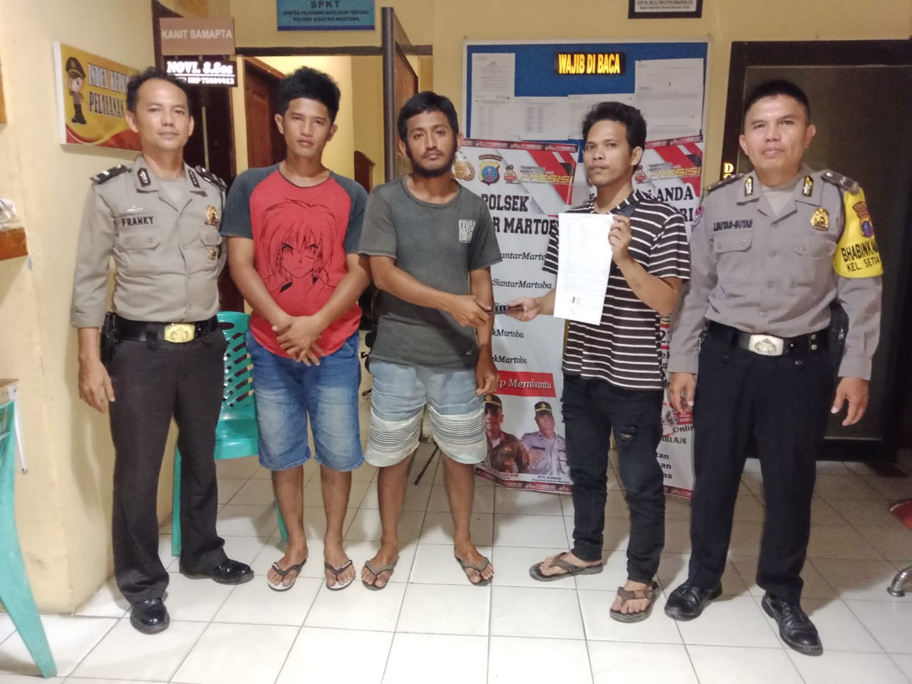 Polsek Siantar Martoba Selesaikan Masalah Penggelapan HP Polsek Siantar Martoba Selesaikan Masalah Penggelapan HP