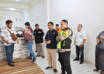 Kapolres Pematang Siantar Tinjau Kedatangan 797 Kotak Surat Suara Logistik Pemilu 2024 
