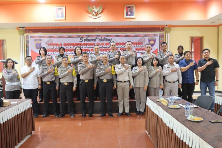Polres Pematang Siantar Sambut Kunker Tim Supervisi Dan Asistensi Fungsi Keuangan Tahun 2023