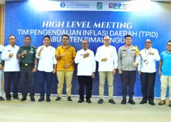 Wabup Simalungun Zonny Waldi Hadiri Rapat HLM TPID
