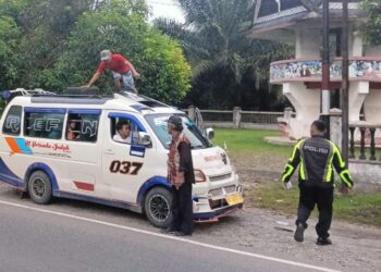 Operasi Khusus Polres Simalungun Berhasil Minimalisir Balap Liar dan Tertibkan Kendaraan Ojol