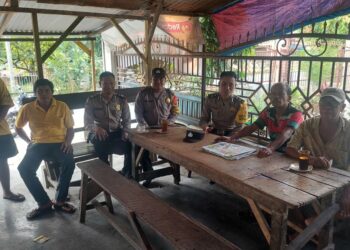 Sat Binmas Polres Siantar Binluh ke Masyarakat Terkait Optimalisasi Giat Cooling System Pemilu