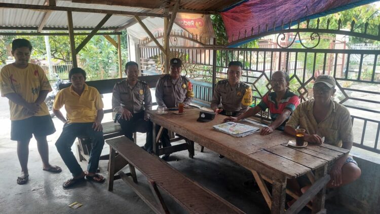 Sat Binmas Polres Siantar Binluh ke Masyarakat Terkait Optimalisasi Giat Cooling System Pemilu