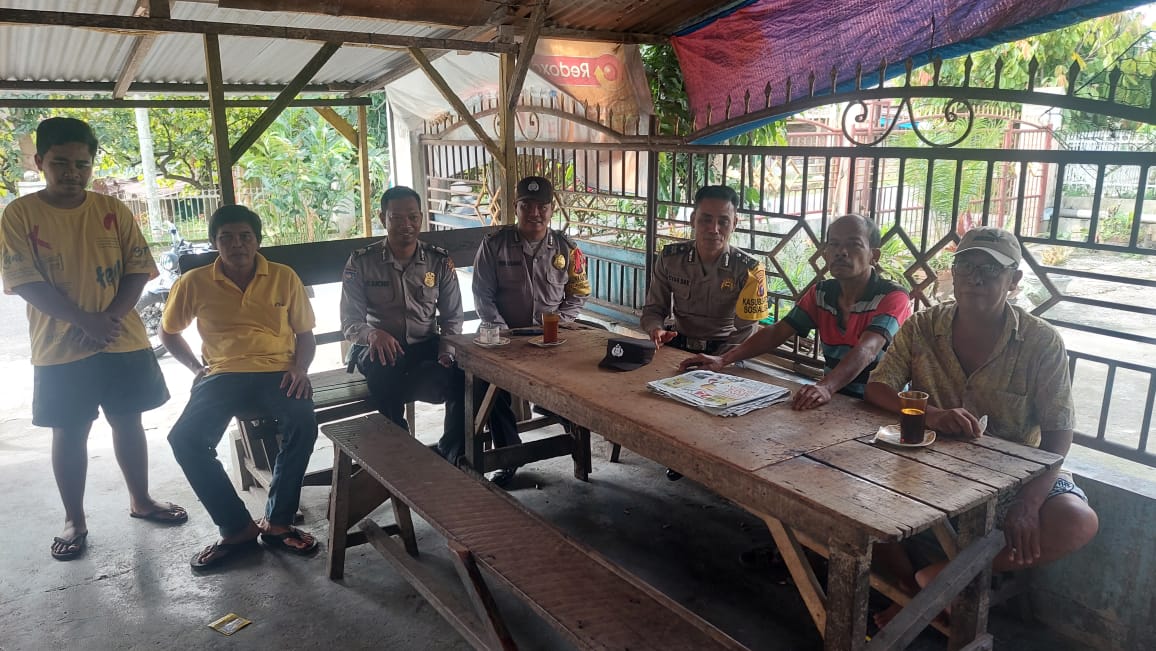 Sat Binmas Polres Siantar Binluh ke Masyarakat Terkait Optimalisasi Giat Cooling System Pemilu