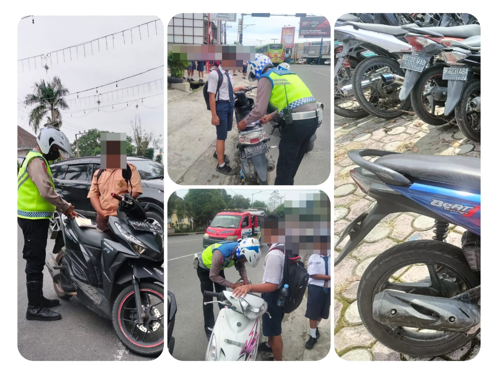 Pelajar Tidak Menggunakan Helm Langsung Ditilang Satlantas Polres Pematang Siantar Pelajar Tidak Menggunakan Helm Langsung Ditilang Satlantas Polres Pematang Siantar