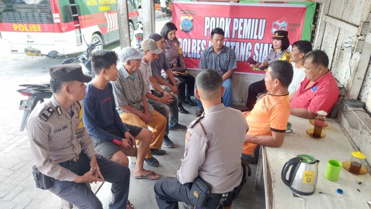 Polres Pematang Siantar Gelar Pojok Pemilu 2024 Ciptakan HARKAMTIBMAS 