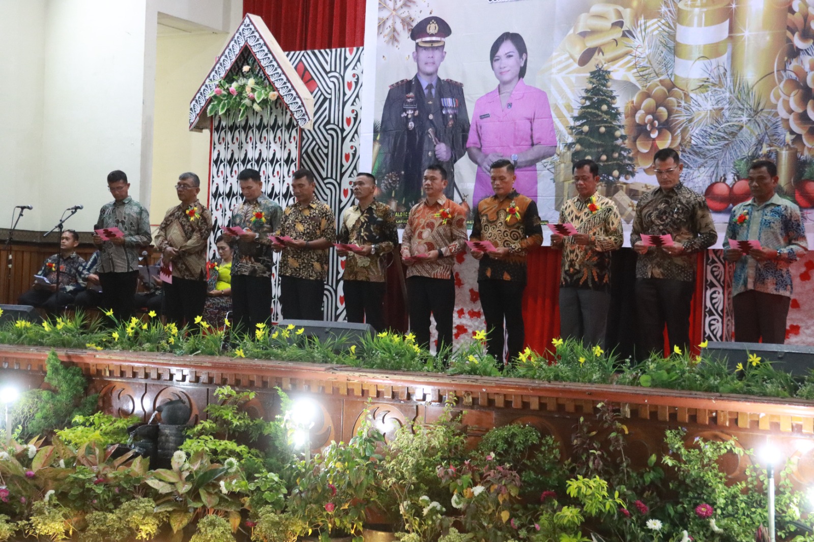 Polres Simalungun Rayakan Natal dengan Semangat Polri Presisi dan Harapan Pemilu 2004 yang Aman dan Damai
