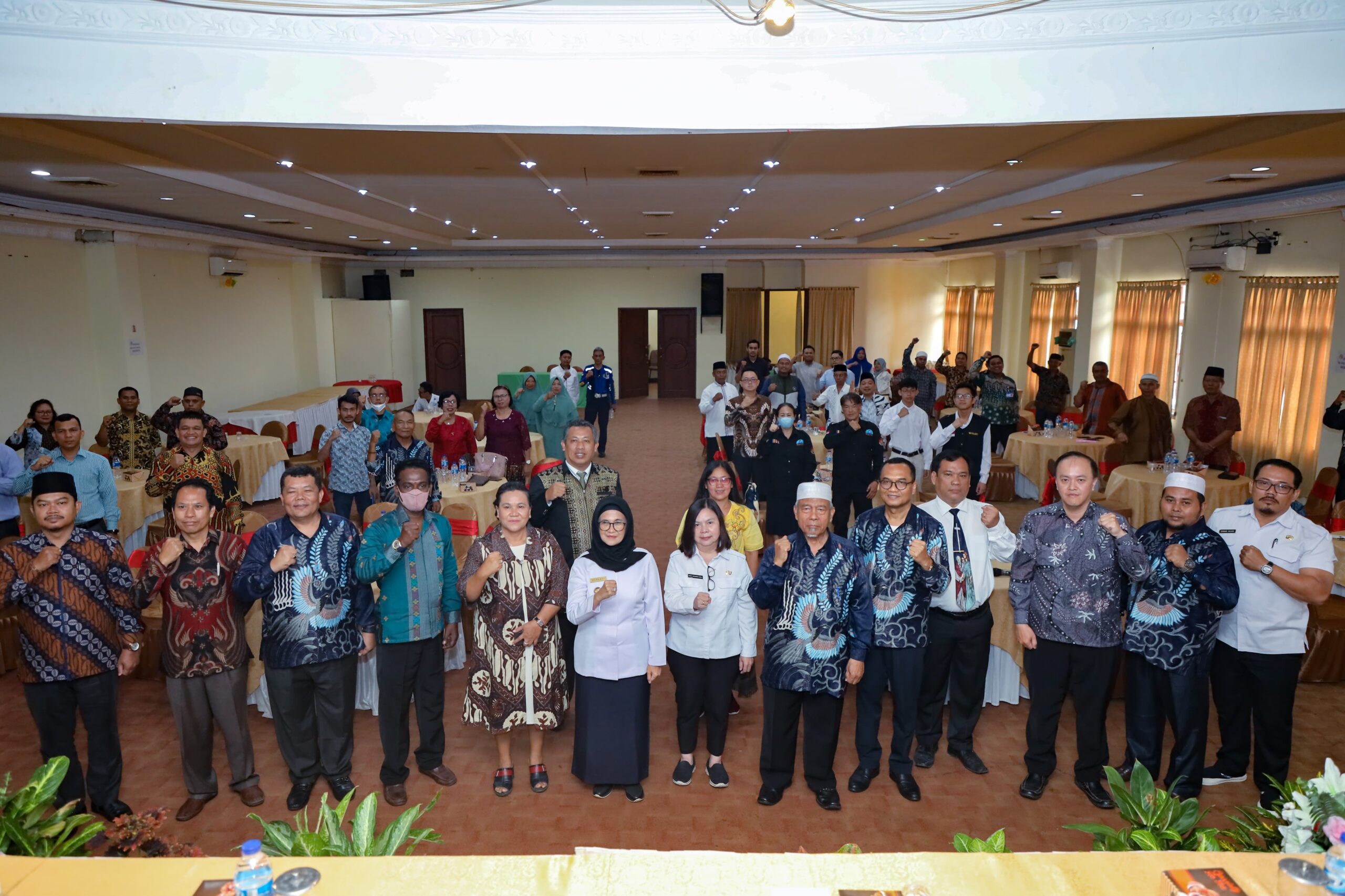Wali Kota Tatap Muka Dialog Kerukunan Umat Beragama Menyongsong Pemilu Damai 2024 Kota Pematang Siantar