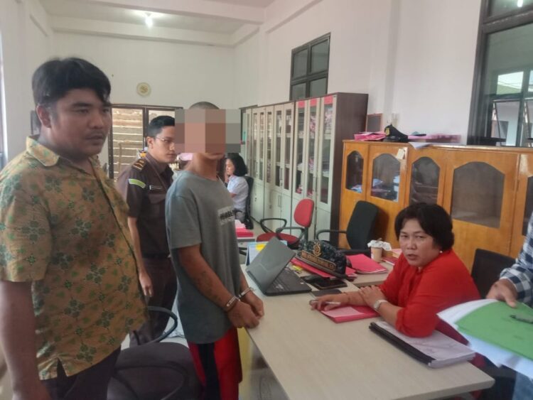 Polsek Siantar Martoba Serahkan Anak Di Bawah Umur Tersangka Pencurian Besi Pentol Rel KA ke Kejari