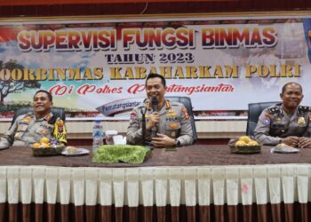 Kapolres Pematang Siantar Sambut Kunker Tim Supervisi Korbinmas Baharkam Polri