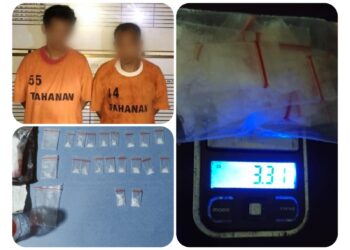 2 Pengedar Narkotika Diringkus Polres Simalungun Dari Kebun Sipef, 3,31 Gram Shabu Siap Edar Diamankan