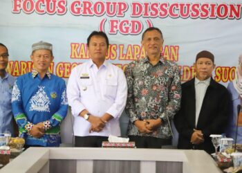 Pemkab Lampung Barat Tandatangani Kesepakatan Bersama Dengan 4 Universitas dan 1 Institut Mendukung Pengembangan Geopark Kaldera Suoh