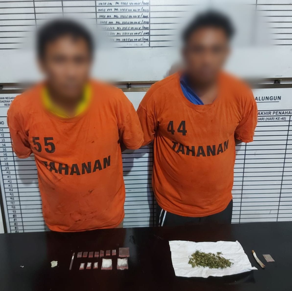 Pengedar Narkotika Asal Medan Dan Toba Ditangkap Polsek Parapat