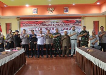 Pengamanan Nataru, Polres Siantar Laksanakan Rakor Linsek Kesiapan Pelaksanaan Ops Terpusat Lilin Toba 2023 