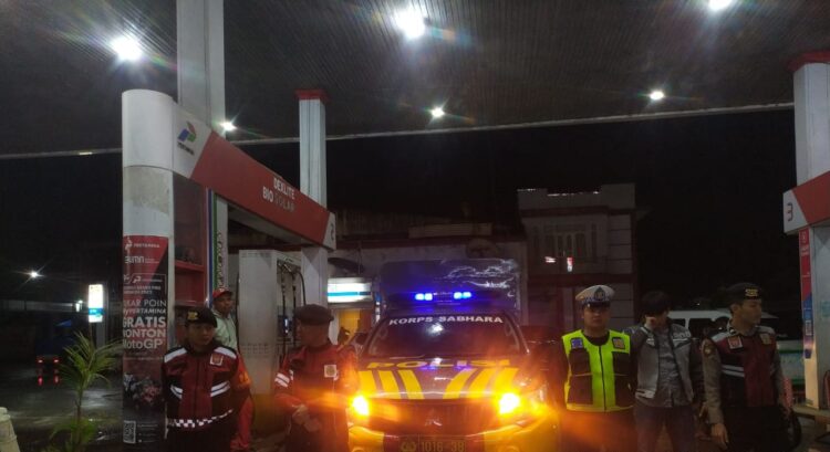 Jelang Nataru, Polres Taput Tingkatkan Patroli Blue Light Antisipasi Gangguan Kamtibmas