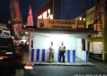 Polres Siantar Dirikan 4 Pos Pengamanan Dan 3 Pos Pelayanan Pangamanan Nataru 2023-2024