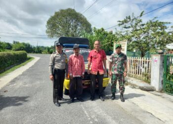 Jelang Nataru, Polsek Siantar Selatan Laksanakan Patroli Tiga Pilar