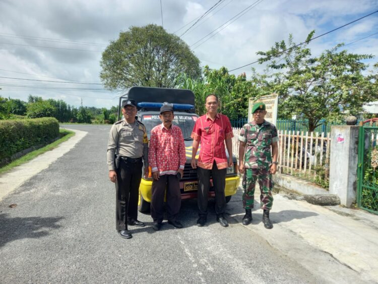 Jelang Nataru, Polsek Siantar Selatan Laksanakan Patroli Tiga Pilar