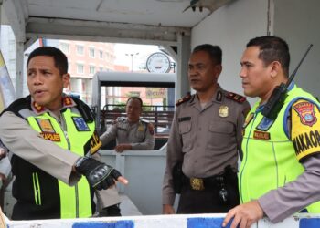 Kapolres Siantar Cek Kesiapan Pos Pam Dan Pos Yan Ops Lilin Toba 2023