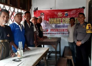 Polsek Jajaran Polres Siantar Jaga Kamtibmas Lewat Jumat Curhat Kamtibmas