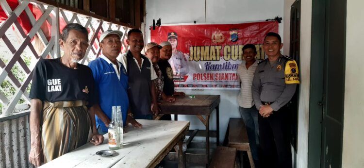 Polsek Jajaran Polres Siantar Jaga Kamtibmas Lewat Jumat Curhat Kamtibmas
