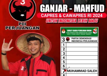 Muhammad Saleh (Sebek), Pemuda Asal Kasui Calon Anggota DPRD Kabupaten Way Kanan Dari Dapil 5