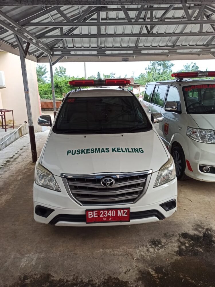 Alamak, Ambulance BE 2340 MZ Dijadikan Kendaraan Antar Jemput Kepala Puskemas Kecamatan Airhitam