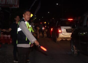Antisipasi Kemacetan, Polres Siantar Berlakukan One Way Di Jalan Gereja Hingga Jalan Parapat
